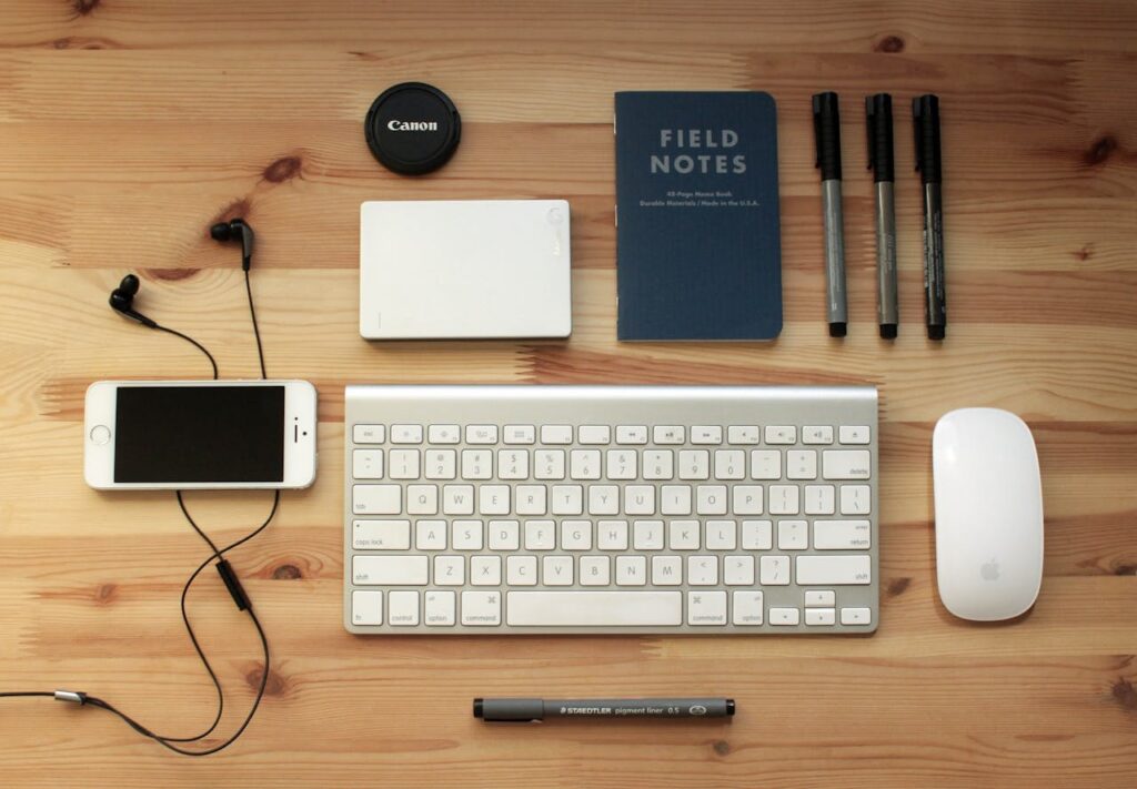 Apple Magic Mouse and Keyboard